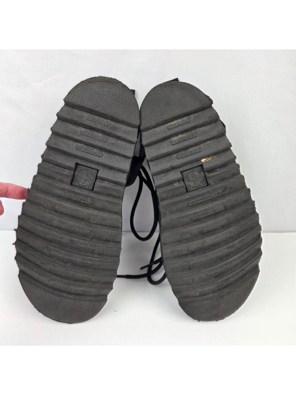 Dr. Martens Nartilla Black Leather Lace Up Gladiator Sandals Size 7.5 - Picture 9 of 11